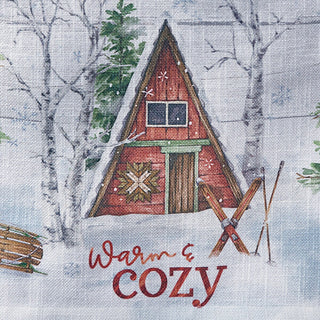 Snowflake Lodge Table Runner 13x36 #9877-120