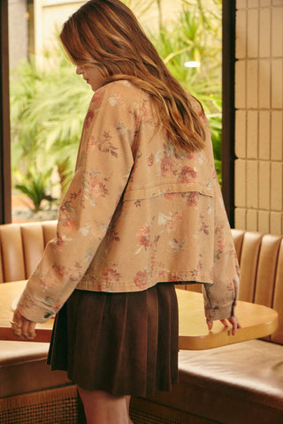 E442J Jacket Vintage Camel