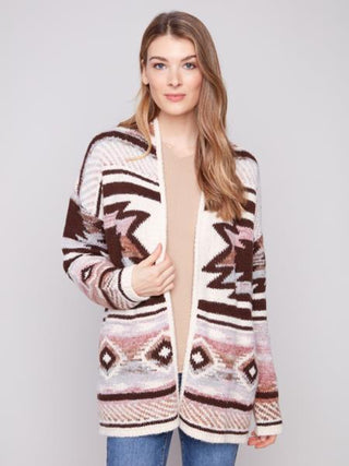 C2934 Cardigan Rosewood