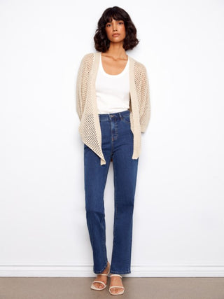 C2957-215C Sweater Shrug Gold
