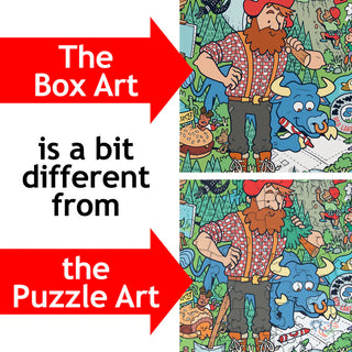 Color Me Minnesota 1000 Pc Puzzle #10155