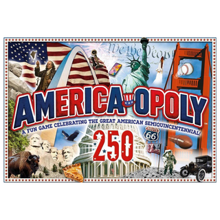 America-Opoly - 250th Anniversary Edition Board Game