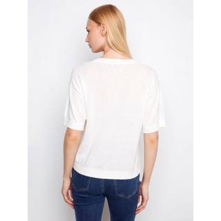 C2947H-261B Sweater White