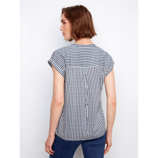 C4692 581C Blouse Navy