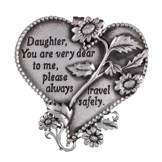 Visor Clip - Daughter Heart #KVC323