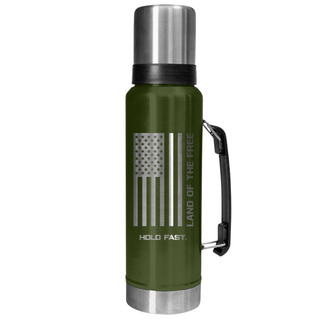 Magnum Steel Drink Tank Green Flag 42oz #MUGS266
