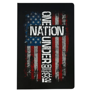 One Nation Paperback Journal Black #BOOK225