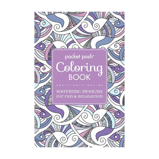 Pocket Posh Adult Coloring Book: Soothing Designs