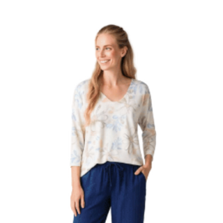 WW32003B Sweater Beige/Blue/Yellow