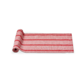 Red & White Stripe Table Runner 90x14.5 #G21257