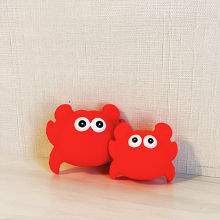 Mom & Baby Light-Up Bath Toy Set-Crab #12130167C
