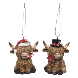 Highland Cow Ornament #95923
