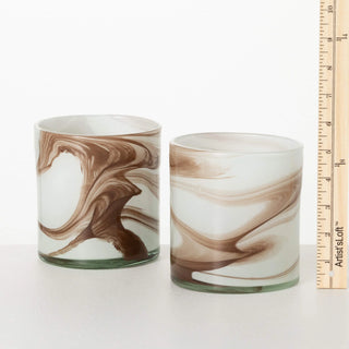 Marbled Candleholder #G8490