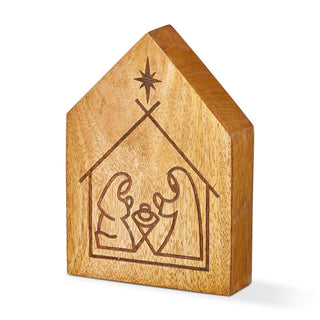 Nativity Wood Burn Decor #G20496