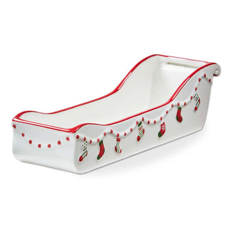 Holiday Cheer Sleigh Cracker Dish #G20579