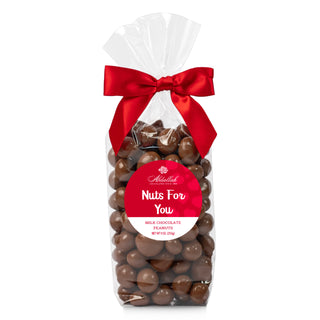 9 oz Bag Valentine Milk Chocolate Peanuts #4466V