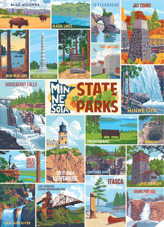 Minnesota State Parks 1000 Pc Puzzle #10622