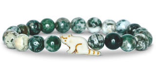 The Dash Red Panda Bracelet - Bamboo Green #W-DAS-BAM