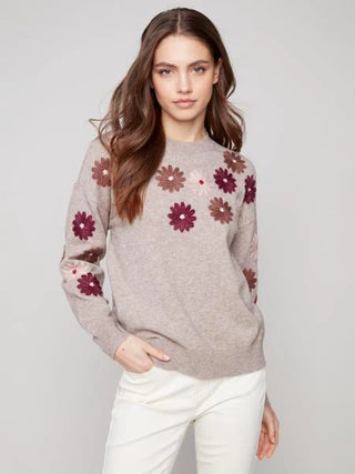 C2891 Sweater H-Taupe
