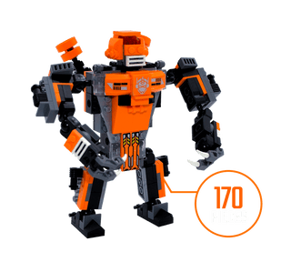 3-In-1 Toy Building Set Robotryx Tangryp 221Pc