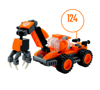 3-In-1 Toy Building Set Robotryx Tangryp 221Pc