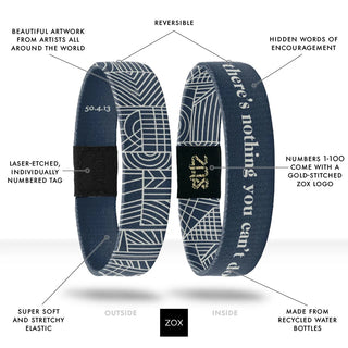 There's Nothing You Can't Do Bible Verse Bracelet #IF-TNYCD