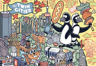 Color Me Minnesota 1000 Pc Puzzle #10155