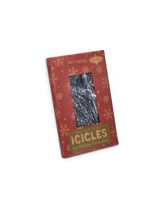 Tinsel Strands Boxed Silver #4550536