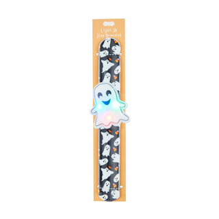 Halloween Light Up Slap Band - Ghost #10760422G