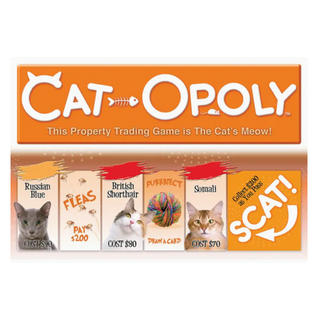 Cat-Opoly Board Game #L-5006