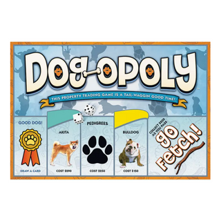 Dog-Opoly Board Games #L-14434