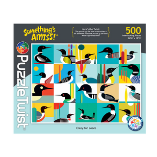 Crazy for Loons 500 Pc Puzzle #10203