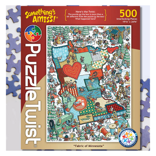 Fabric Of Minnesota: 500 Pc Puzzle #10167