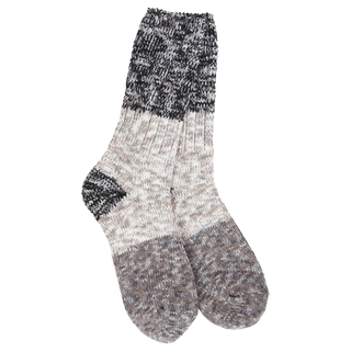 75655 WRAGGCRW Ragg Crew Socks Stone CB Multi