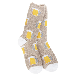76332 WSCZCRW Cozy Crew Socks Beer