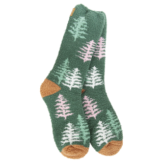 76559 WSCZCRW Cozy Crew Socks Woods