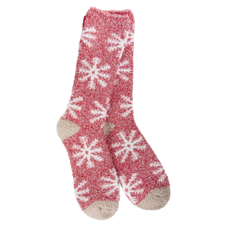 75918 WSCZCRW Cozy Crew Socks Snowflakes
