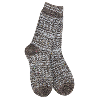 76389 WSHCNCRW Holiday Confetti Crew Socks Blue Dark Confetti