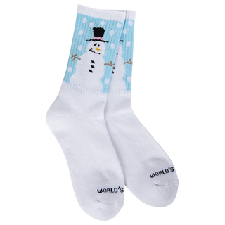 75639 WSSPORT Sport Mini Crew Socks Snowman