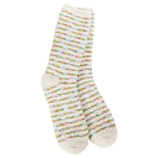 76352 WSWINCRW Winter Crew Socks Holiday Stripe