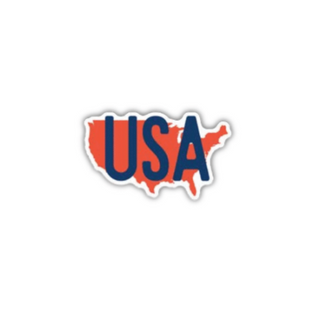 USA Sticker #0874-LSTK