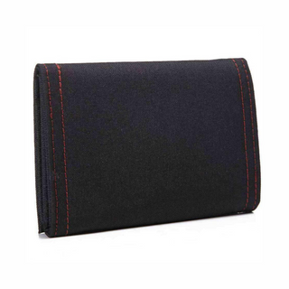 Men's Denim Back Pocket Wallet Black #5145A