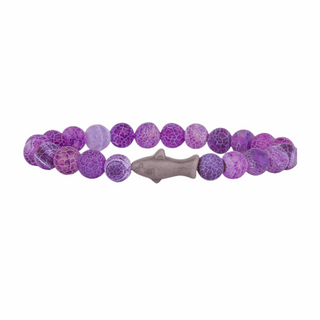 The Voyage Shark Bracelet - Coral Reef Violet #W-VOY-VIOL