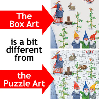 Winter Gnomes 500 Pc Puzzle #10188