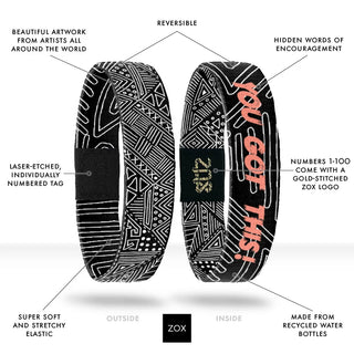 You Got This Affirmation Bracelet #IA-YGT