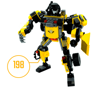 Build Your Robot Kit Robotryx Zakarpian 238 Pc