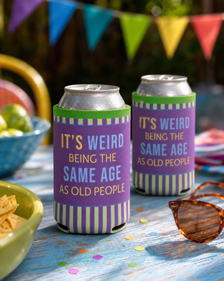 CAN SLEEVE Its Weird | Funny Bar Gift | #dom4007