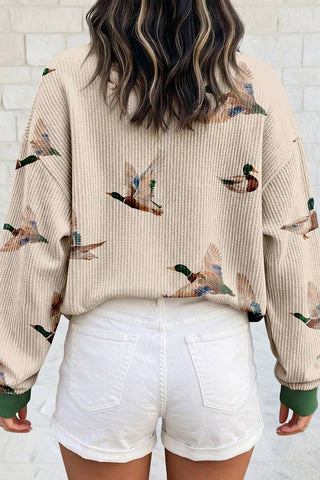 P1520 Pullover Top Beige