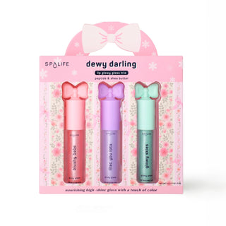 Christmas Holiday Dewy Darlin' Lip Gloss Trio Gift Set #TJH2535