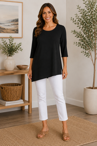 CR118 Tunic Black